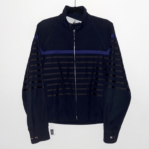 Sacai Denim Jacket Men's size M NWOT Bomber/Harrington zip